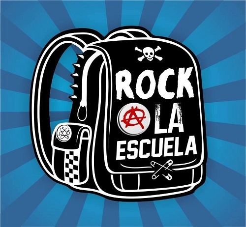 Logo Rock a la Escuela